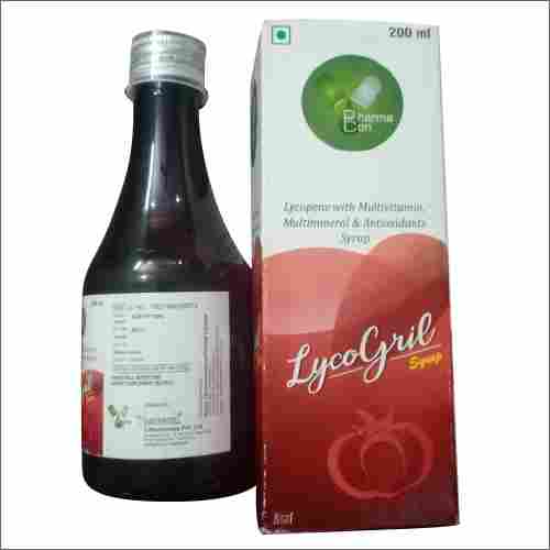 200ml Lycopene With Multivitamin Multimineral And Antioxidants Syrup