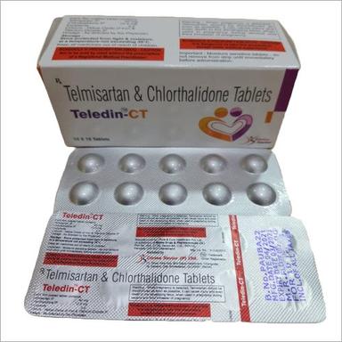  टेलेडिन-सीटी टेल्मिसर्टन और क्लोथेलिडोन टैबलेट 