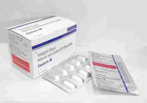 Teneligliptin Hydrobromide Hydrate And Metformin HCI (SR)Tablets
