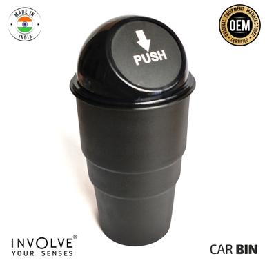 Involve Car Dustbin - Dustbin For Car - Fit in Cup Holder