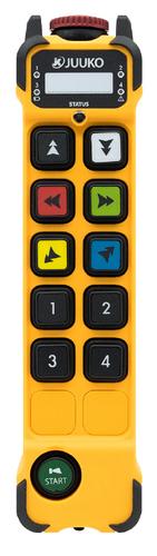Yellow Juuko Radio Remote Control With Ten Opertion Push Button