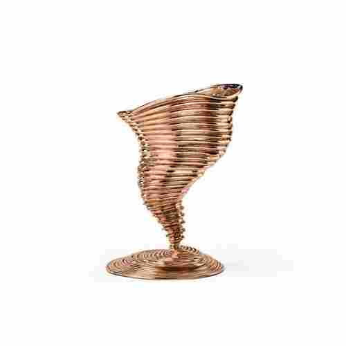 Copper Wire Cone Shaped Candle Holder