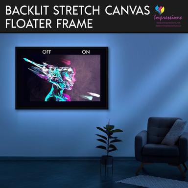 Backlit Wooden Stretch Frame Canvas Prints with LED Light Box