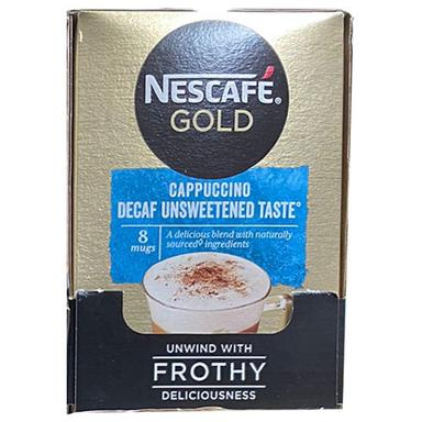 Cappuccino Decaf Unsweetened Taste Processing Type: Blended