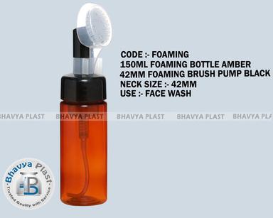 Plastic 150Ml Foaming Bottle Amber