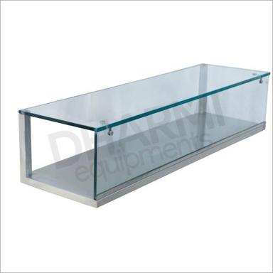 Stainless Steel Table Top Display Height: 3 Inch (In)