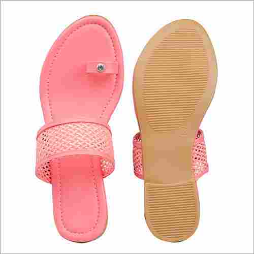 Ladies TPC Pink Foam Flat Sandal