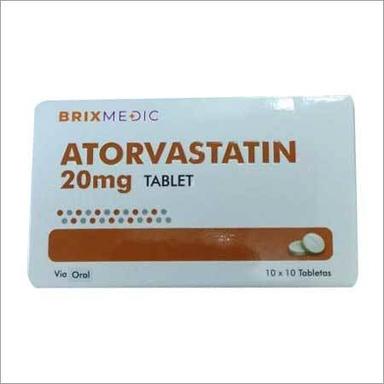 Atorvastatin 20 Mg Tablet General Medicines