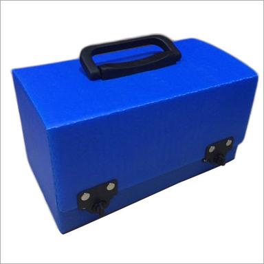 Blue Polypropylene Corrugated Box