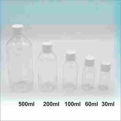 Pharma Transparent Pet  Bottles
