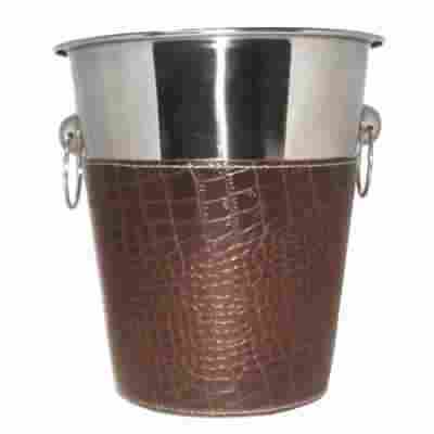Steel Leather Bucket