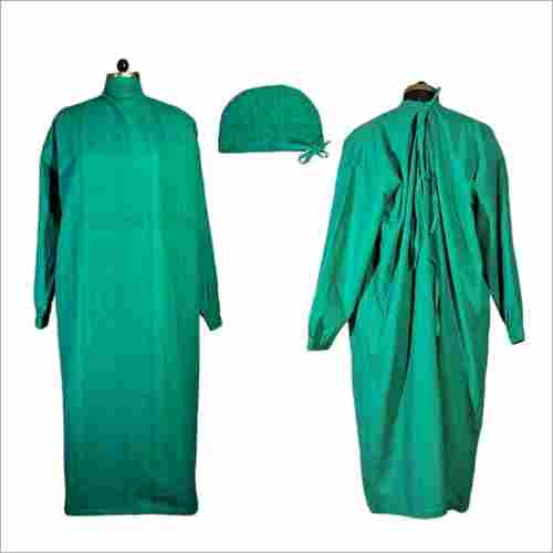 Green Cotton OT Gown