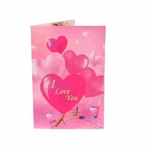 TTC Musical Voice I Love You  Greeting Card for Girlfriend, Boyfriend, Wife, Husband Etc
