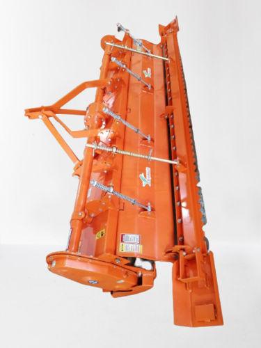 Orange Krushitech 7 Feet 52 Blade Rotavator Puddler