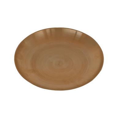 Golden Handmade Bronze Kansa Plate Platter Thali