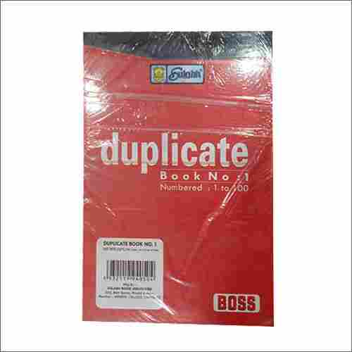 Office Duplicate Bill Book