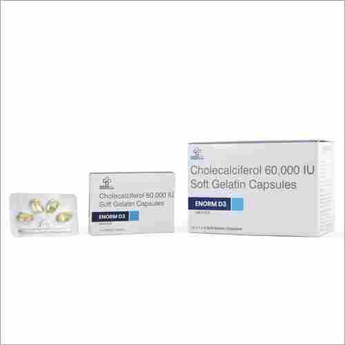 Cholecalciferol 60 000 IU Soft Gelatin Capsules