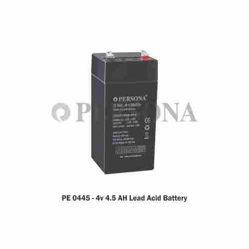 PE 0445 - 4v 4.5 AH Lead Acid Battery