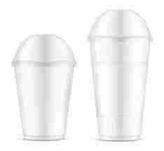 Plastic disposable cups