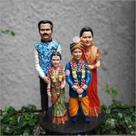 Personalized Gift 3D Full Family Miniature