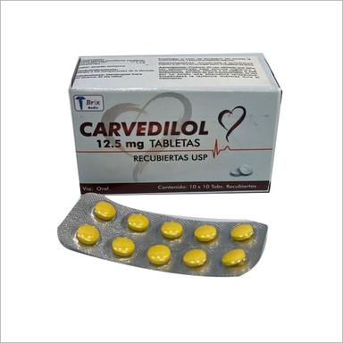 12.5Mg Carvedilol Tablets General Medicines