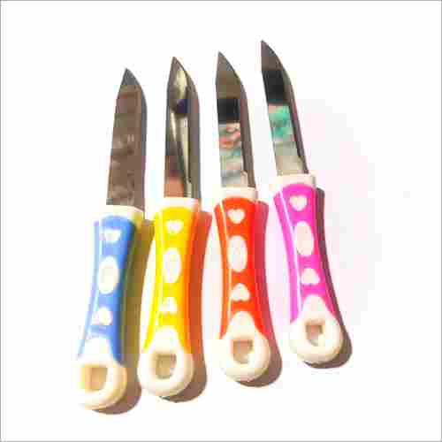 Stainless Steel Multicolor Plastic Knife