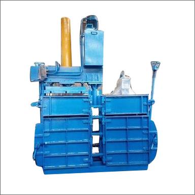 Blue Hydraulic Waste Paper Baling Press Machine