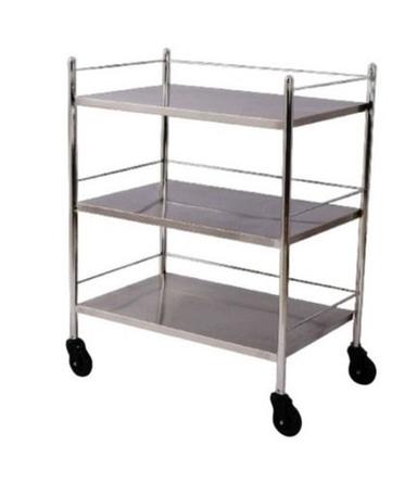 Hospital Trolley With 3 Shelves Commercial Furniture