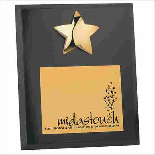 Star Plaques With Wooden