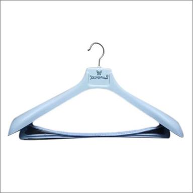 White Plastic Coat Hanger