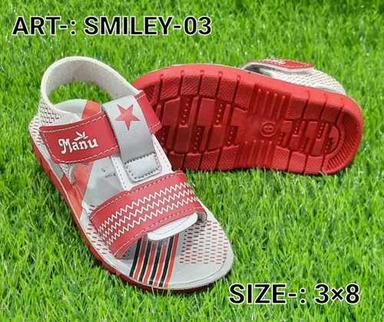 Fabric Smiley Sandals Kids