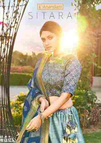 Sitara Bridal Designer Silk Lehenga Choli Catalogue Set