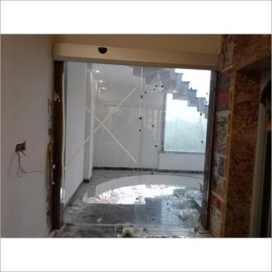 Toughened Glass Automatic Sliding Door Application: Residential