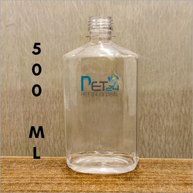 Transparent 500Ml Cosmetics Bottle