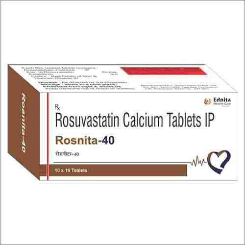 40 MG Rosuvastatin Calcium IP Tablets