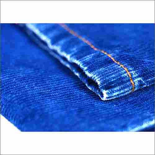 54 Inch 16 Wales Cord Indigo Fabric