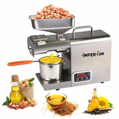 Stainless Steel Oil Press Machine For Home Dimension(L*W*H): 460X240X190 Millimeter (Mm)