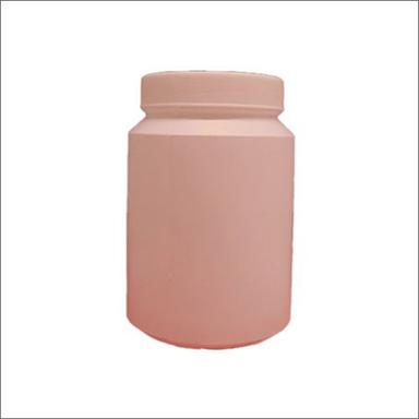 White 500Gm Plain  Hdpe Jar Bottle