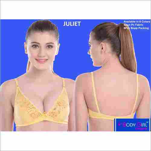 Girl Cotton Bra Full Coverage  Comfortable with Adjustable Straps