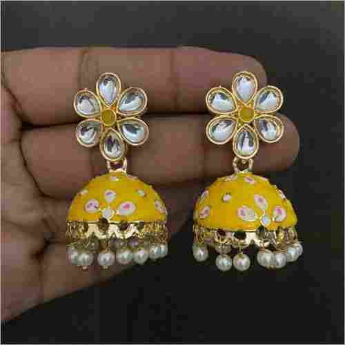 Diamond Kundan Kundan Earrings