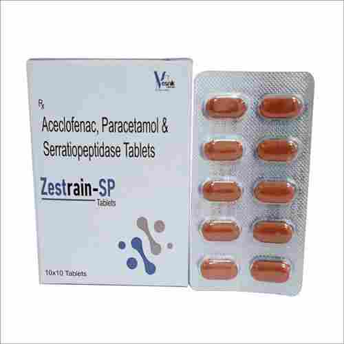 ZESTRAIN-SP  Serratiopeptidase Tablets