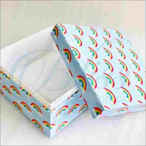 Rainbow Printed MDF Gift Packaging Box