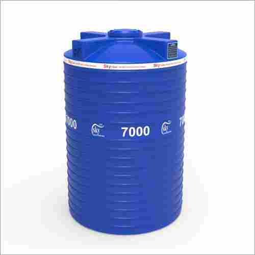 7000 Ltr PVC Triple Layer Vertical Water Storage Tank