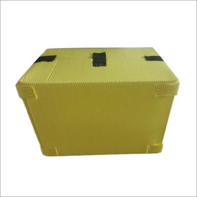 Blue / Yellow / Green Polypropylene Corrugated Box