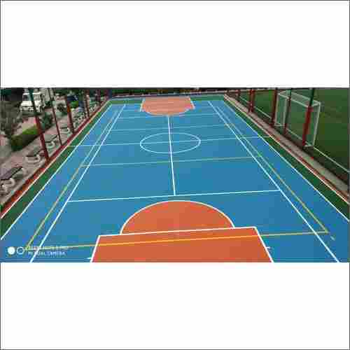 PU Outdoor Tennis Court Flooring