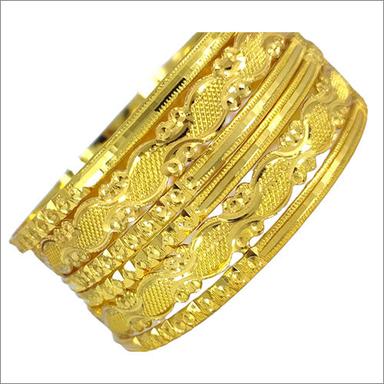 Fashion Ethnic Gold Plated Bangles