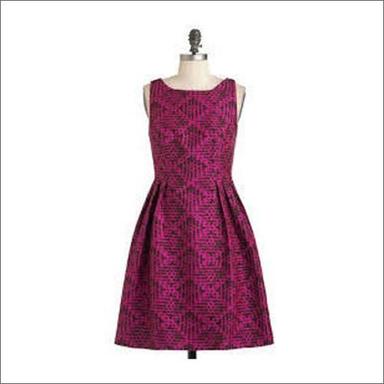 Ladies Block Printed Dress Application: Women Material