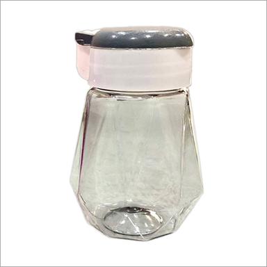 Gray Transparent Plastic Crystal Salt And Pepper Bottle