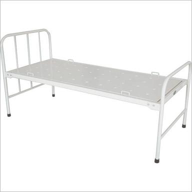 Medical White Plain Bed