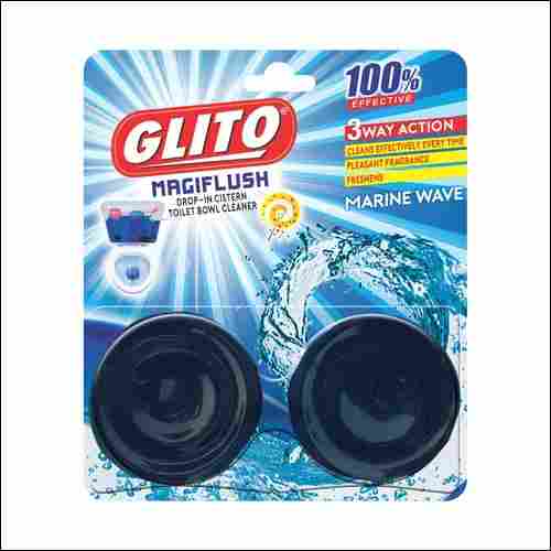 Magiflush Drop in Cistern Toilet Bowl Cleaner Marine Wave (100 gms)
